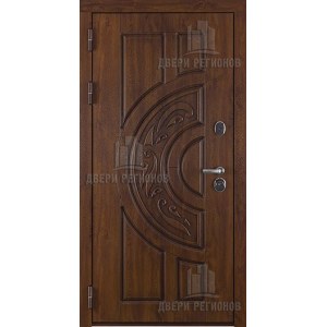 Дверь входная взломостойкая Атлант Golden Oak + черная патина