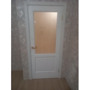 Классик Белый ясень, остекленная