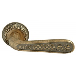Дверные ручки Rucetti RAP-CLASSIC 1 OMB Цвет - Старая античная бронза