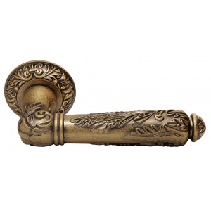 Дверные ручки Rucetti RAP-CLASSIC 7 OMB Цвет - старая античная бронза